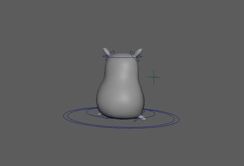 3D modeled flour sack